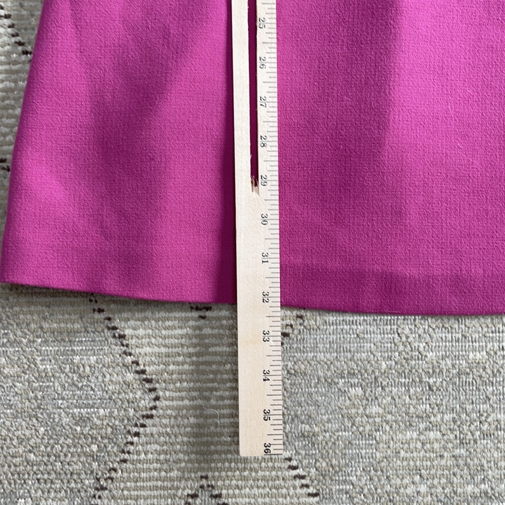 Loft Pink A-Line Dress - 2P scalloped neck so feminine and fun - Picture 7 of 12